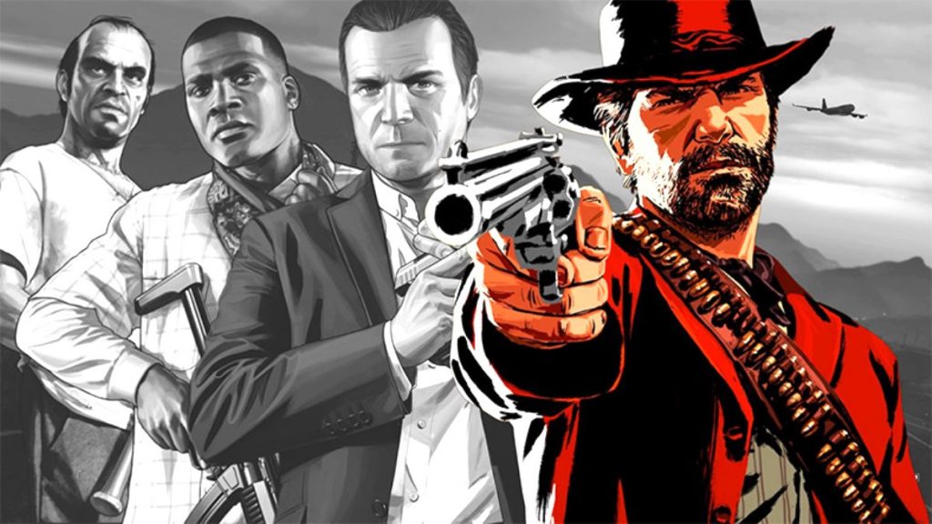 Arthur Morgan, Trevor, Michael, Franklin