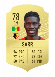 fifa20 En Hızlı Oyuncular Sarr