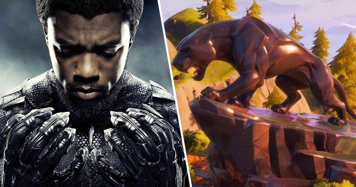 Fortnite'a Black Panther Heykeli Geldi! -2