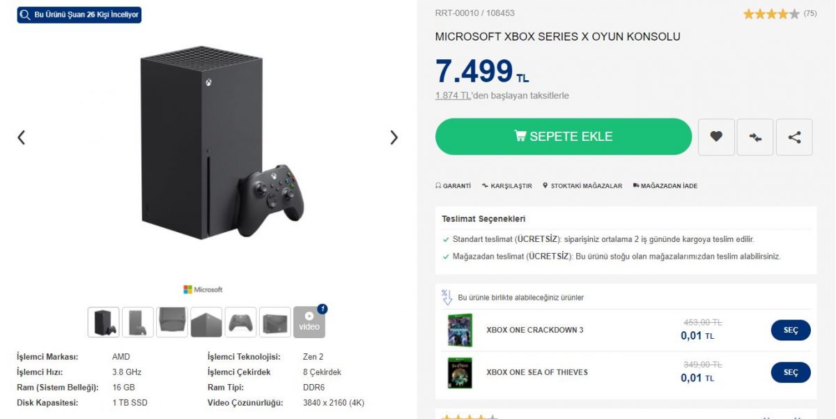 Xbox Series X Fiyatı Ne Kadar?