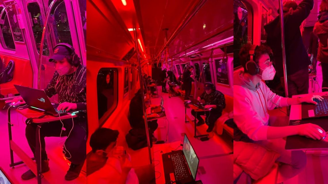 ASUS, Hareket Halindeki İstanbul Metrosunda Oyun Turnuvası Düzenledi!