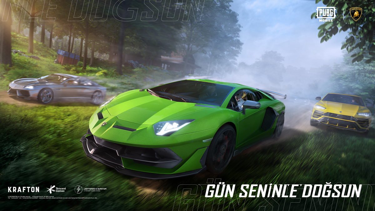 PUBG Mobile işbirliği Lamborghini