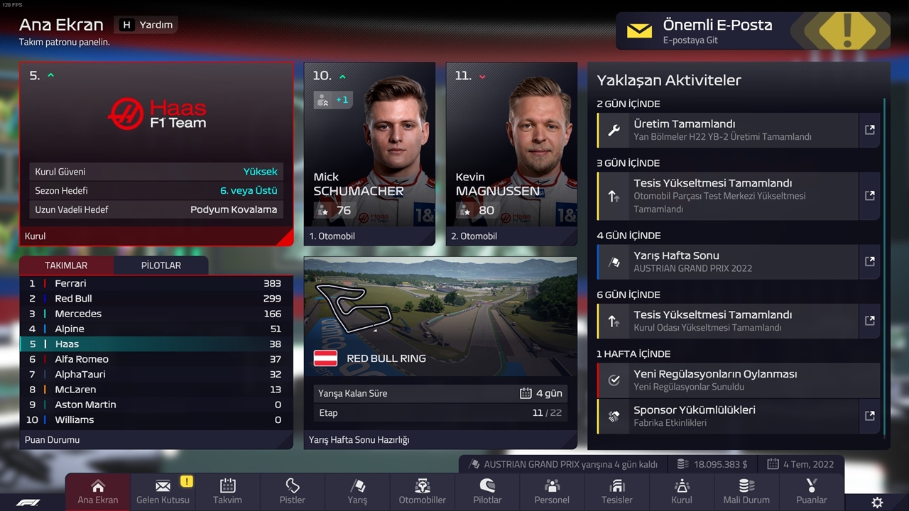 F1 Manager 2022 İnceleme