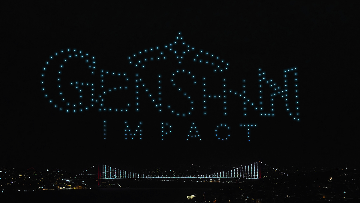 Genshin Impact’in Türkçe Desteği Drone Işık Gösterisi ile Kutlandı