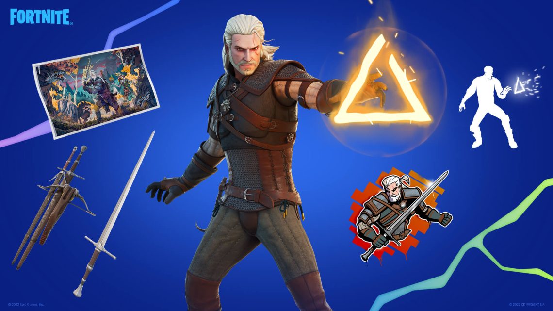 Geralt Fortnite Evreninin Yeni Üyesi Oldu