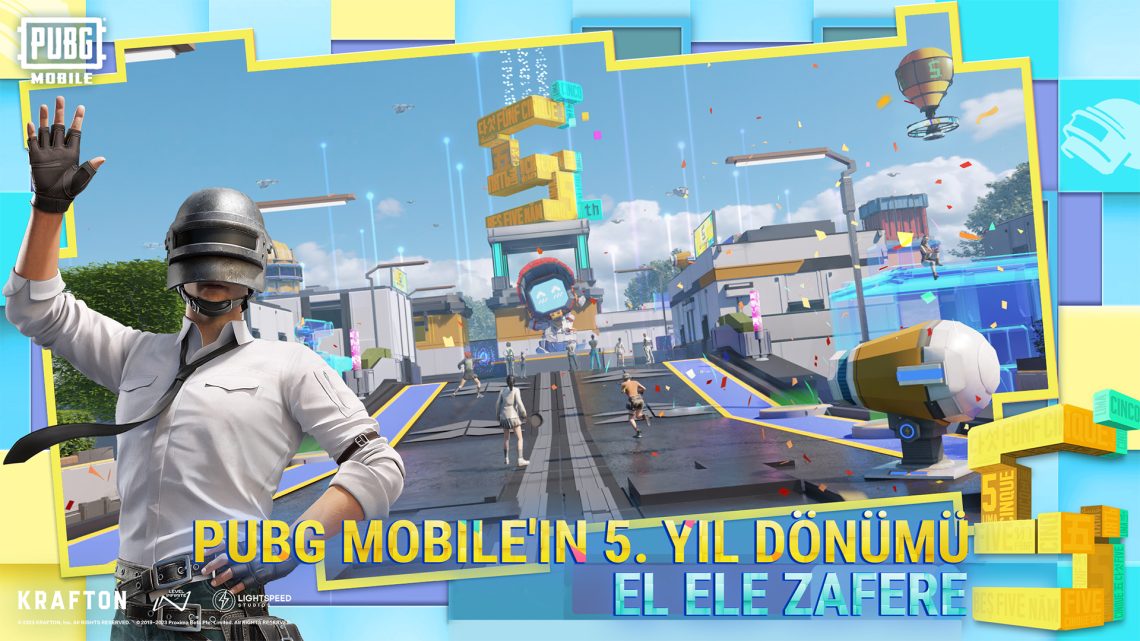 PUBG Mobile 5. Yıldönümünü Kutluyor