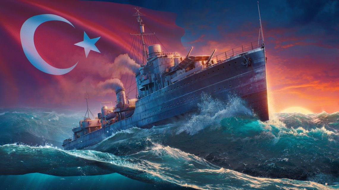 İlk Türk Gemisi Muavenet World of Warships’e Ekleniyor