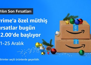 Amazon Prime Yıl Sonu Fırsatları Başladı