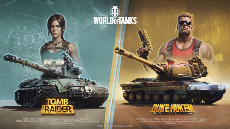 Duke Nukem ve Lara Croft World of Tanks Oyununa Geliyor
