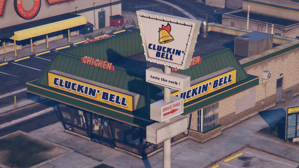 GTA Restoranı Cluckin’ Bell Gerçek Oldu