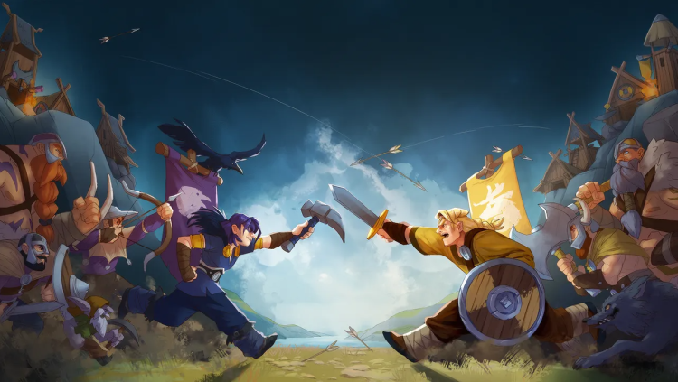 Northgard Battlegrounds Geliyor