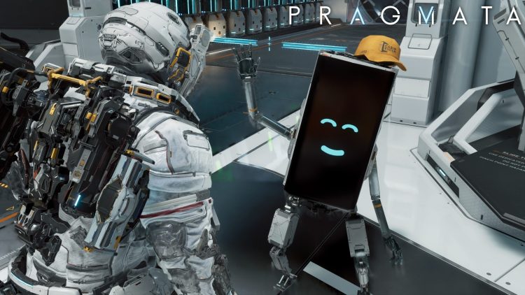 Pragmata Açılış Ekranına Sürpriz Yerleştirilmiş