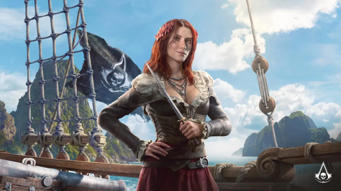 Black Flag Resynced'in Anne Bonny Modellemesi Tepki Çekti