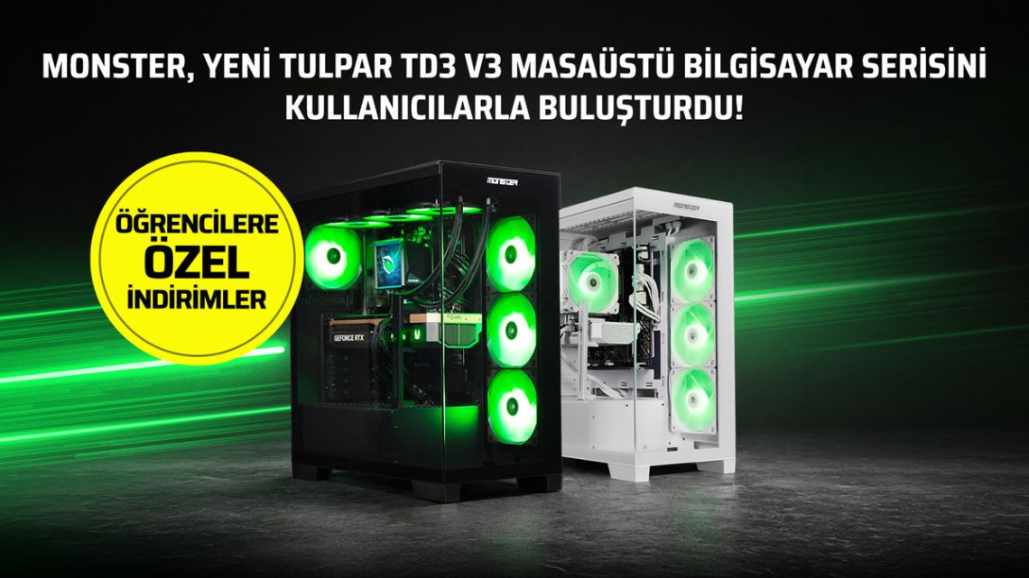 Monster, Yeni Masaüstü Bilgisayar Serisini Oyuncularla Buluşturdu